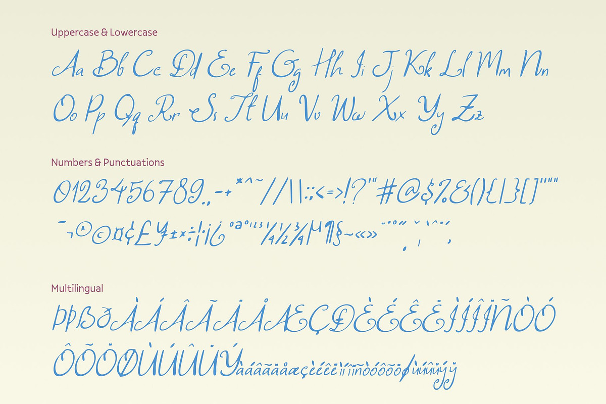 CS Darlings Drawn, a Handwritten Font by Craft Supply Co. (Photo 8 of 8)