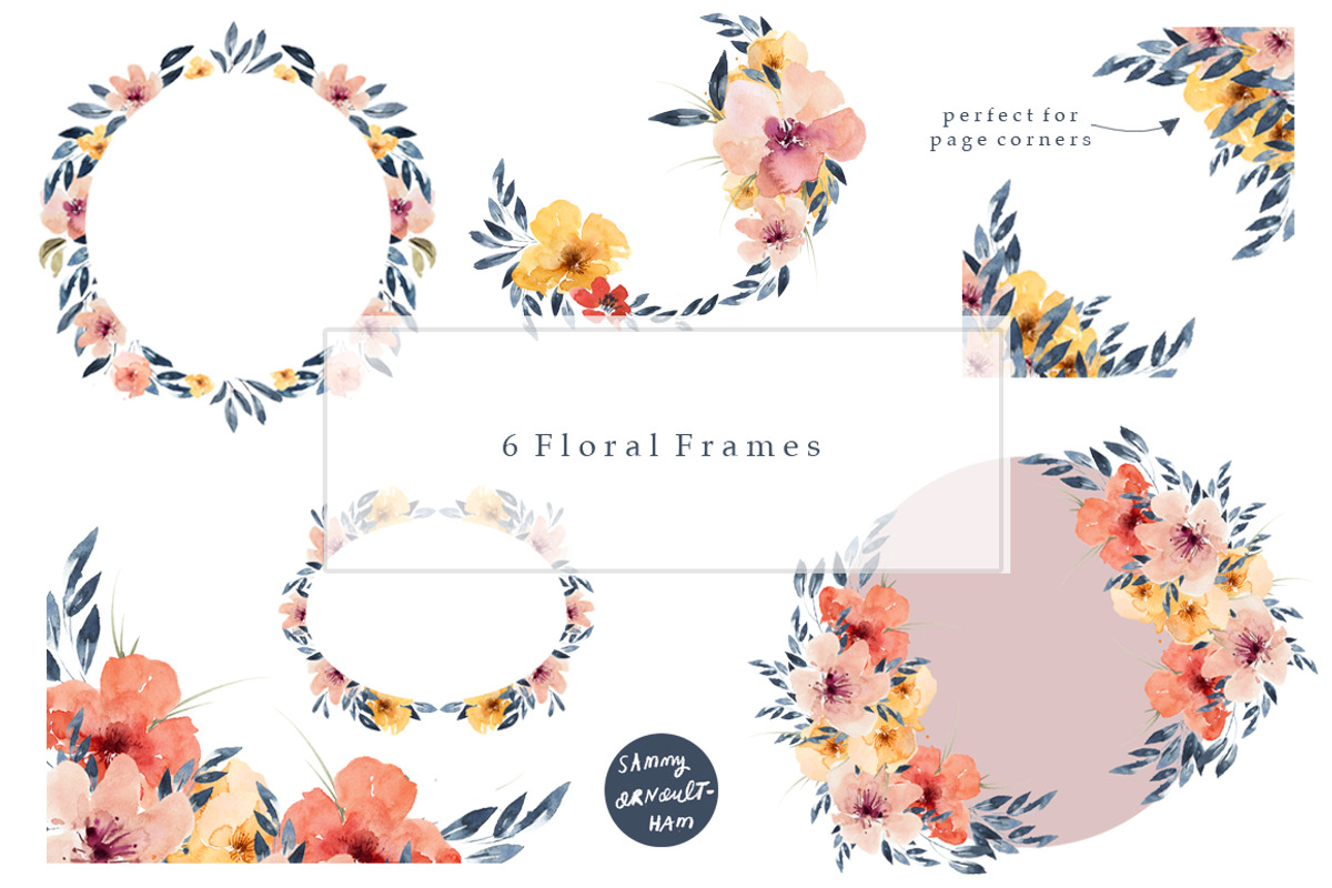 Mimie Watercolour Design Set, an Illustration by Sammy's Illustration (Photo 9 of 10)