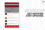 FoodHype | App UI Kit, an UI Kit Template by Saif71 - Shop (Thumbnail 7 of 11)