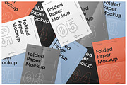Folded Paper Mockups, a Mockup by Mr.Mockup™ (Thumbnail 11 of 13)