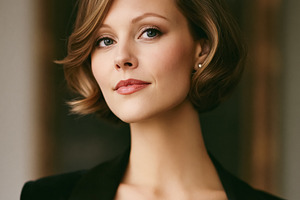 Young businesswoman portrait looking at camera, representing pro, a Person Photo by Studio ANNA