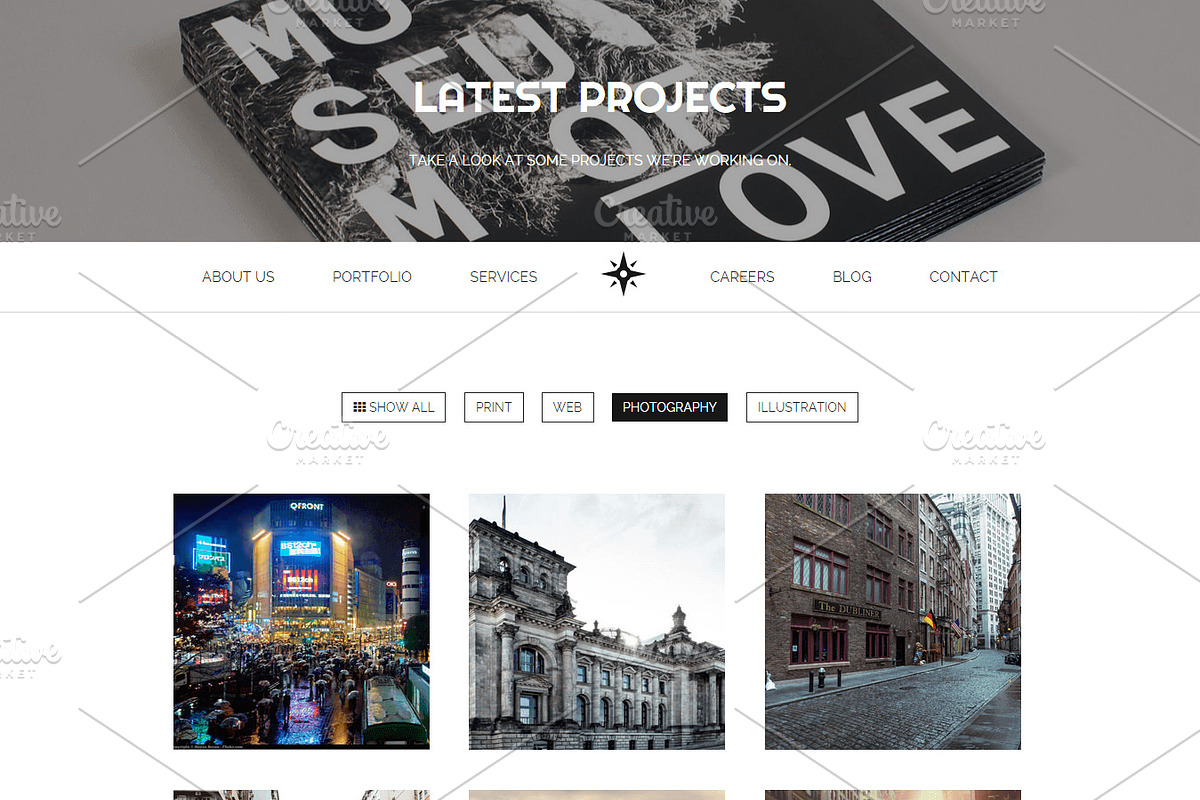 CUBE: Minimal Multi-Purpose Template, a HTML Template by Devero (Photo 11 of 11)