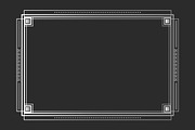 Silver Art Deco Frames Collection, a Decorative Illustration by PsychocheArt (Thumbnail 5 of 13)