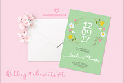 Summer Wedding Invitation Set, an Invitation Template by land art (Thumbnail 1 of 9)
