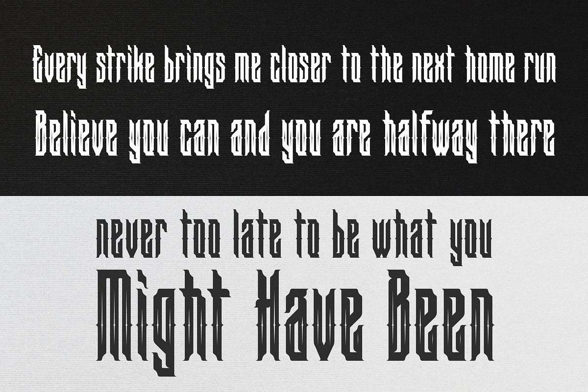 Bindas | Blackletter Font, a Blackletter Font by WingBuk (Photo 6 of 8)
