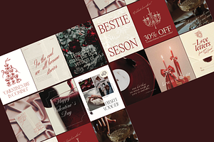 Valentine's Social Media, a Templates & Theme by WisteriaStudio