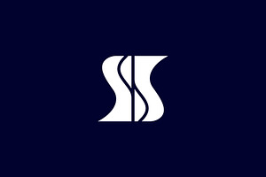 Abstract Letter S Logo with Wavy, a Branding & Logo Template by Design Store
