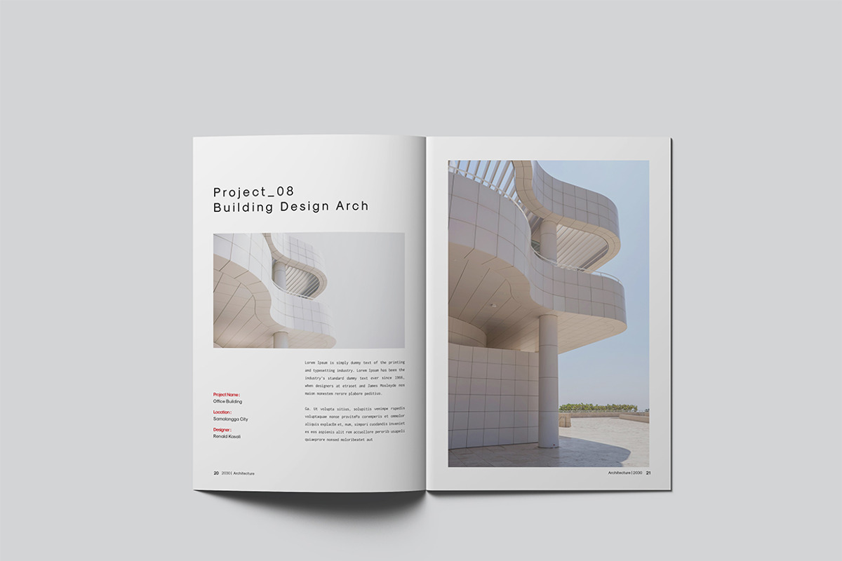 Architecture Portfolio Template, a Brochure Template by Alhaytar (Photo 11 of 12)
