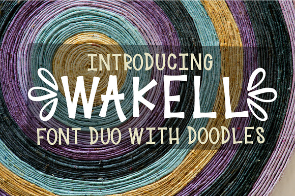 Wakell - Font Duo With Ornaments preview 8