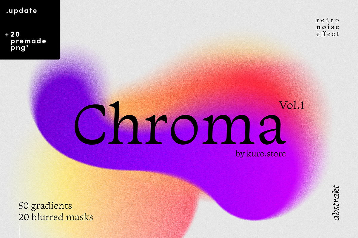 Chroma Bundle – 50% OFF, a Texture Graphic by kuro (Photo 3 of 7)