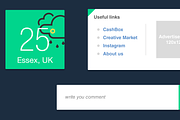 Cyanoflat - PSD Vector UI Elements, a Templates & Theme by Bilal Khettab (Thumbnail 5 of 5)