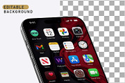 iPhone 17 Pro Max Close-up Mockup, an iPhone Mockup by pixelmock (Thumbnail 4 of 22)