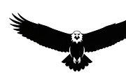 Powerful eagle flying wall art desig, an Illustration by Amazin_art (Thumbnail 14 of 31)