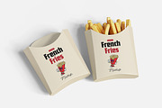 Fast Food French Fries Mockup, an Advertising Mockup by Indah (Thumbnail 2 of 6)