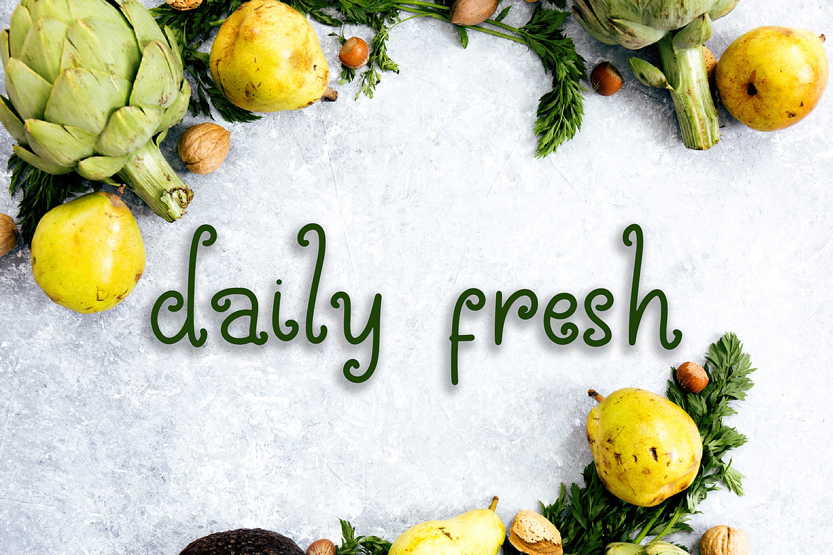Celery Display Font preview 6