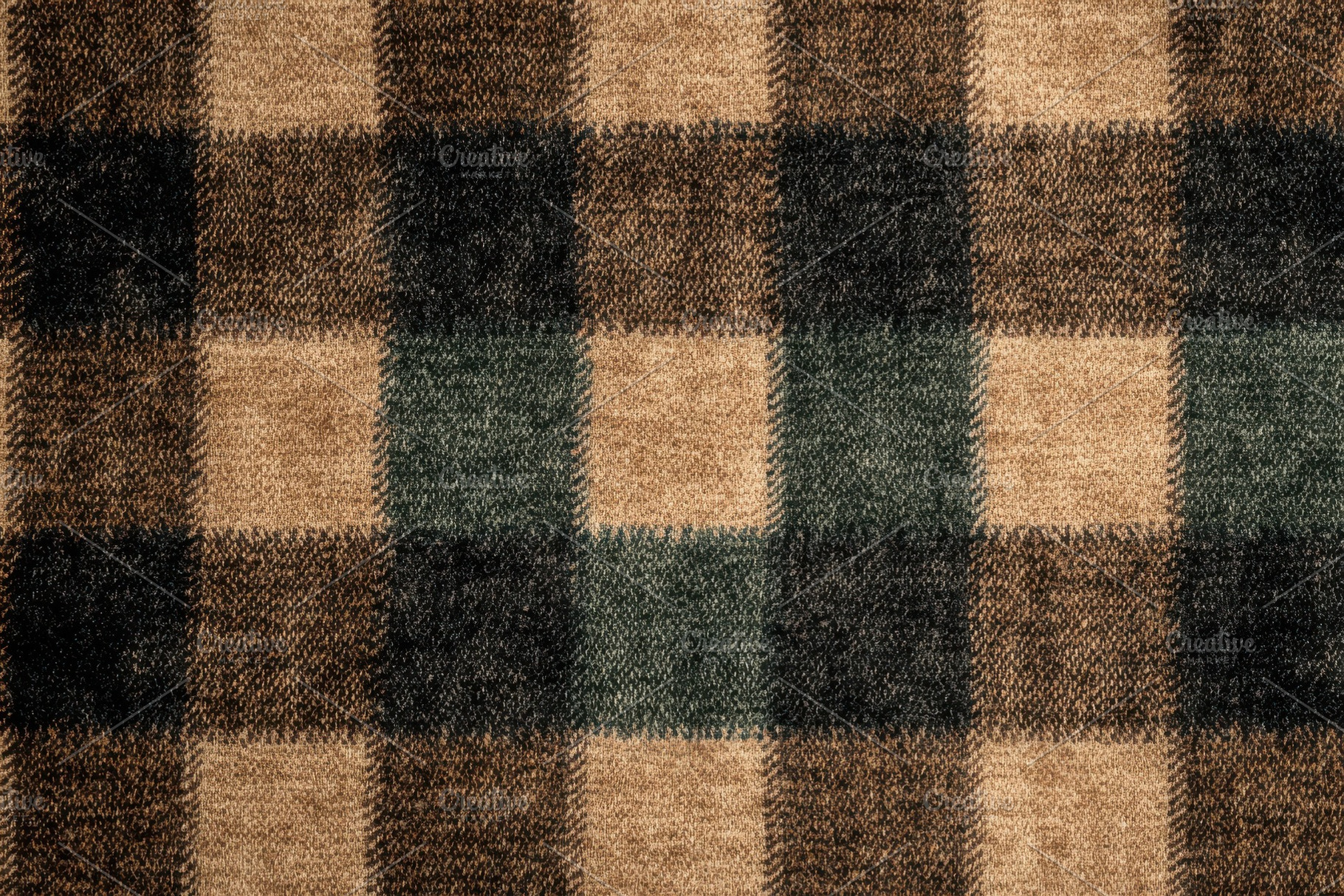 Brown Black Green Plaid Texture Fabr, a Background Photo by Pixeness Studio