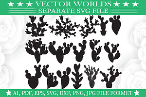 Prickly Pear Svg, Prickly, Pear Svg