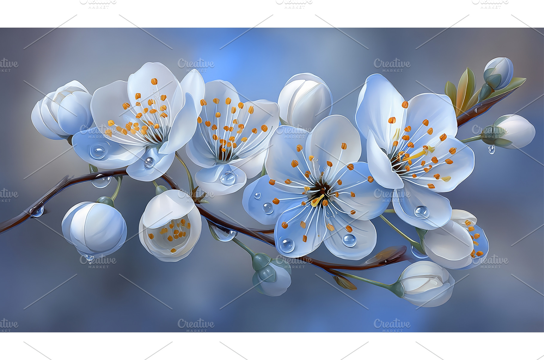A serene and delicate portrayal of, a Nature Photo by ZinetroN