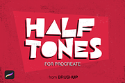 HalfTones for Procreate, a Brush Add-On by BrushUp (Thumbnail 1 of 7)