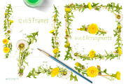 Dandelions-clipart set watercolor, an Illustration by watercolorwild.graphics (Thumbnail 7 of 11)