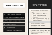 Canva Website Template UGC Creator, a Marketing Template by AtelierDuVow (Thumbnail 9 of 10)