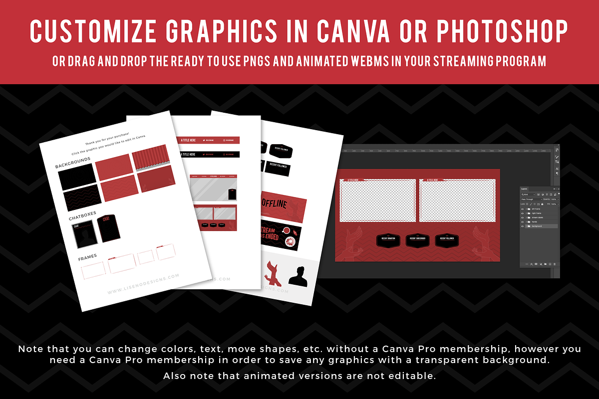 Streaming: Twin Peaks, a Social Media Template by Liseno Designs (Photo 7 of 9)