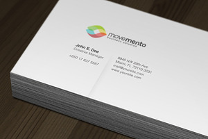 4 Clean Business Cards