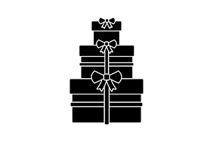 Gifts Boxes Glyph Icon