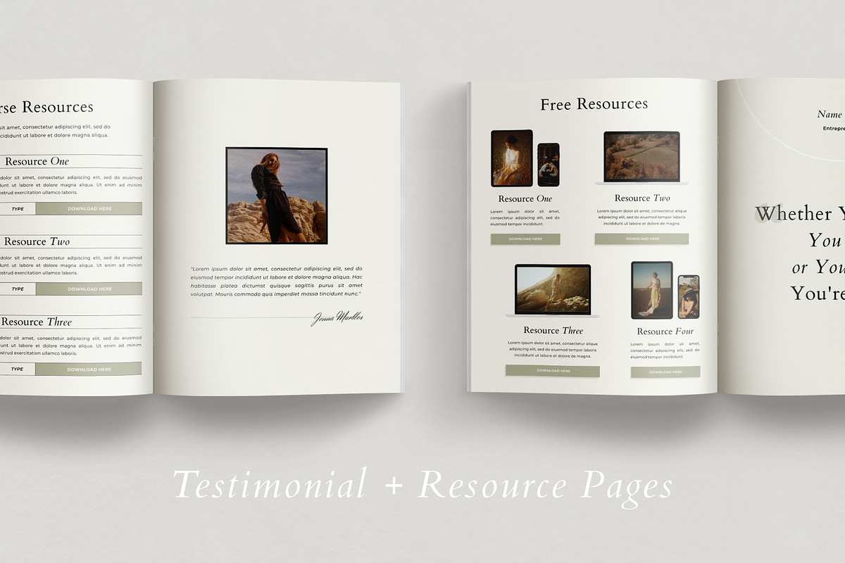 Course Creator Workbook | Canva, a Magazine Template by Ralony (Photo 9 of 12)