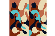 Coffee and Cream Abstract Modern Art, a Decorative Illustration by Sharon Schwalbe (Thumbnail 5 of 6)
