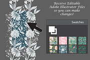 William Morris Pattern Pack Spring, a Pattern Graphic by RachelStudio (Thumbnail 7 of 10)