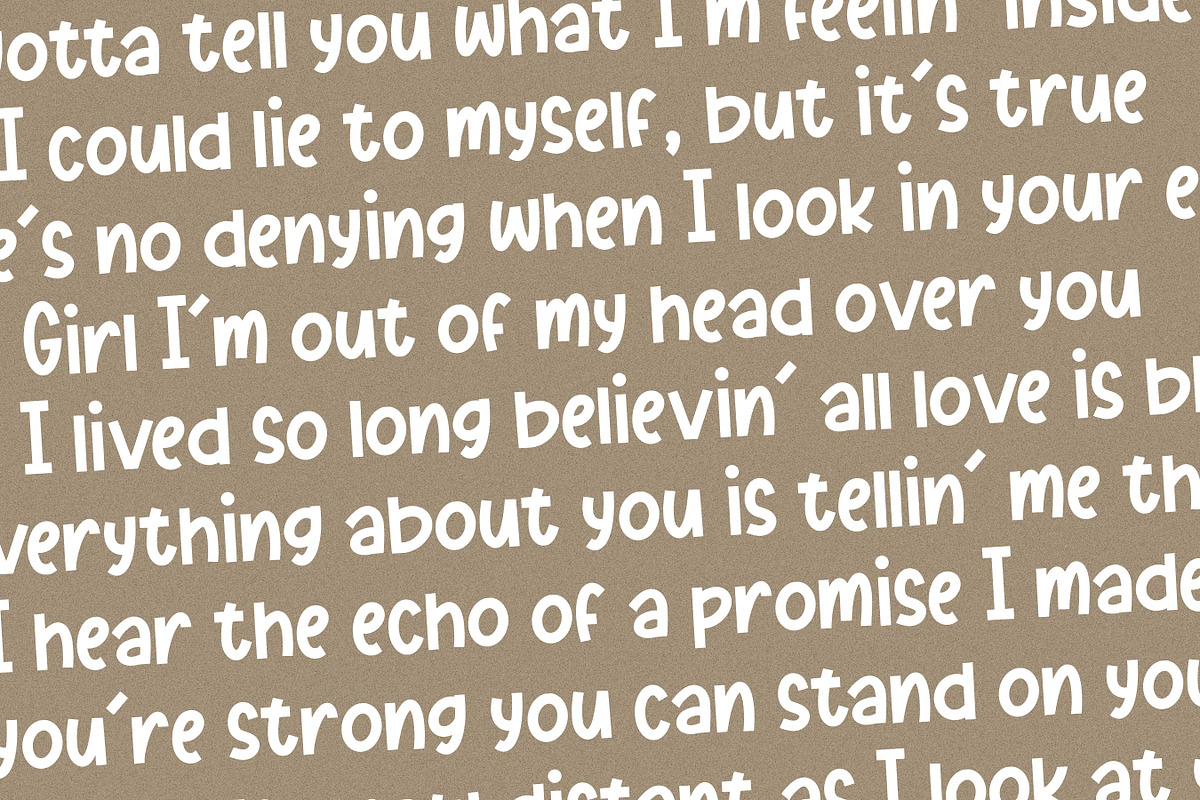 Pumkinpie - Bold Handwritten Font, a Slab Serif Font by Balpirick Studio (Photo 6 of 7)