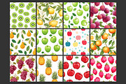 Fruits Seamless Pattern, a Pattern Graphic by Forhadx5 (Thumbnail 6 of 16)