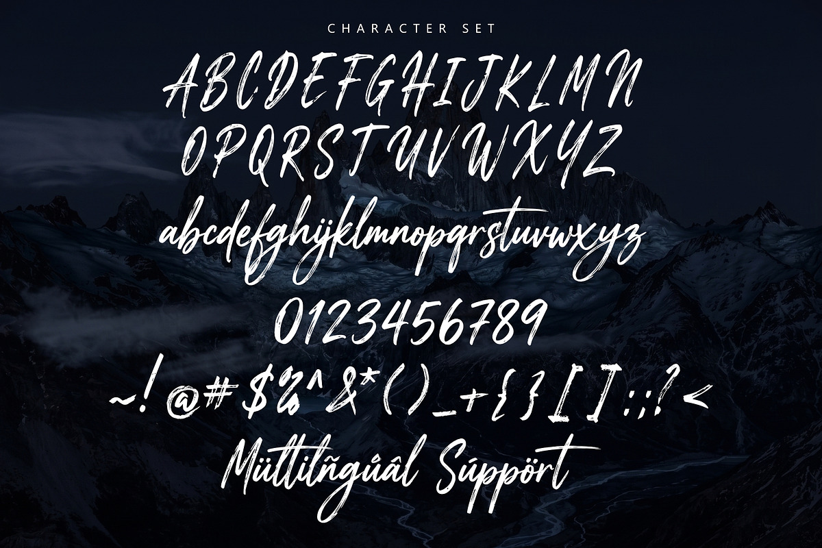 Nassbreng - Handbrush Script Font, a Script Font by Sealoung (Photo 9 of 10)