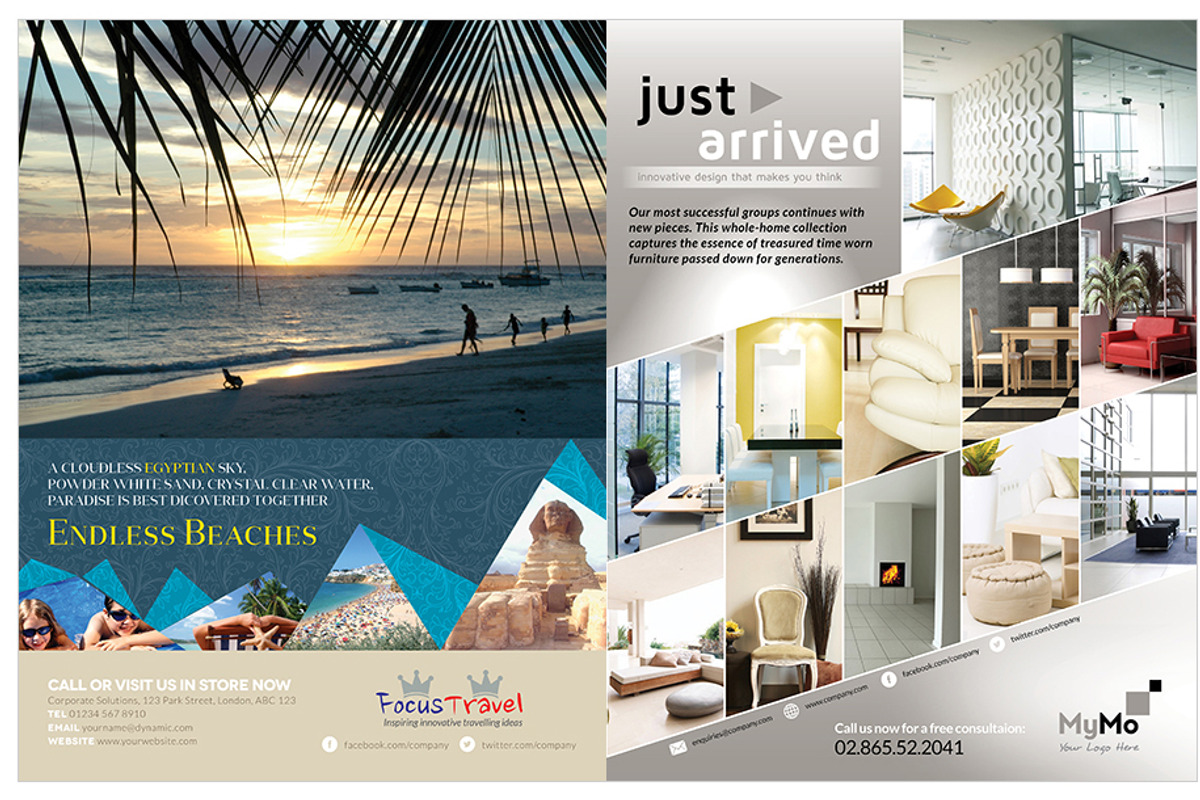 Magazine Template InDesign 04, a Magazine Template by Love Graphic Design (Photo 24 of 34)