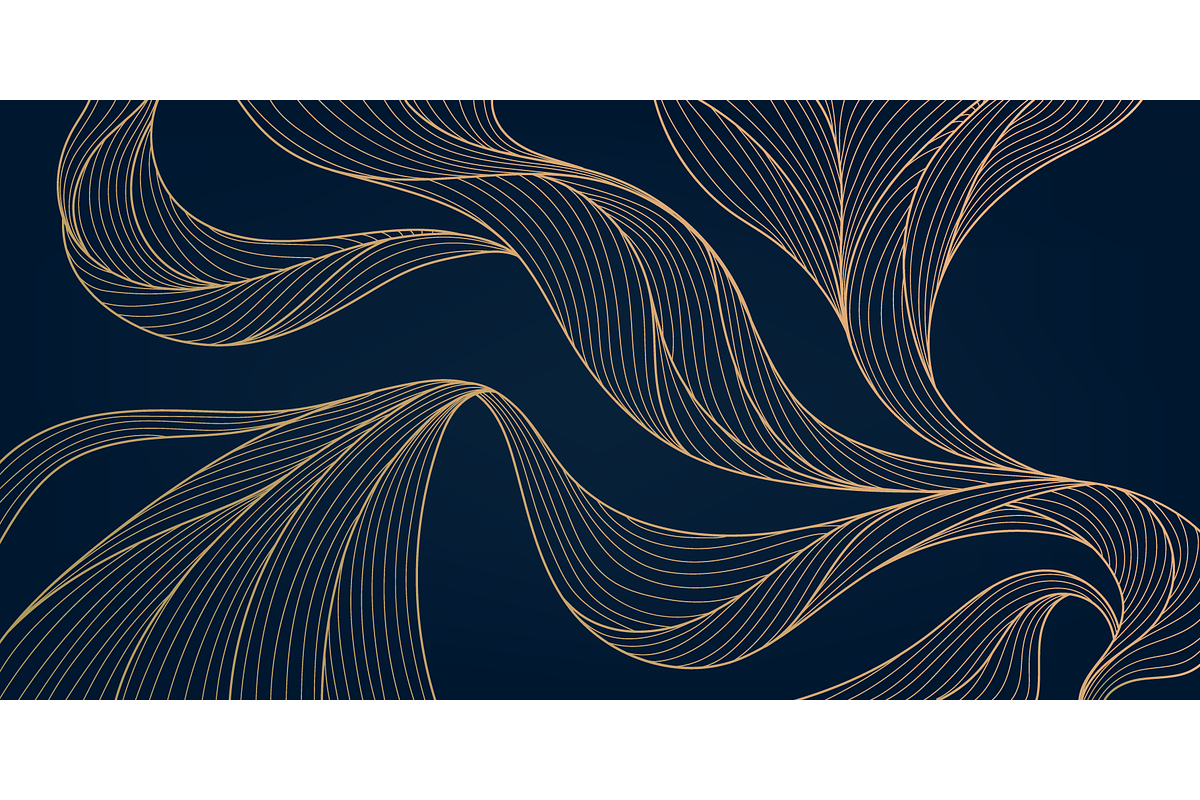 Waves Illustrations, a Background Graphic by Marylia (Photo 4 of 20)