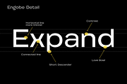 Engobe Expanded, a Sans Serif Font by Fridaytype (Thumbnail 5 of 12)