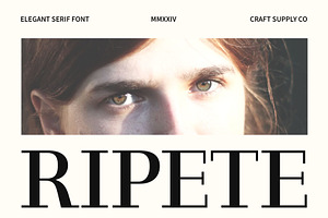 Ripete Modern Serif