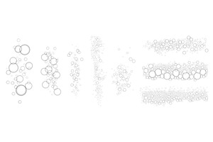 Bubbles underwater concept, an Illustration by Ylivdesign