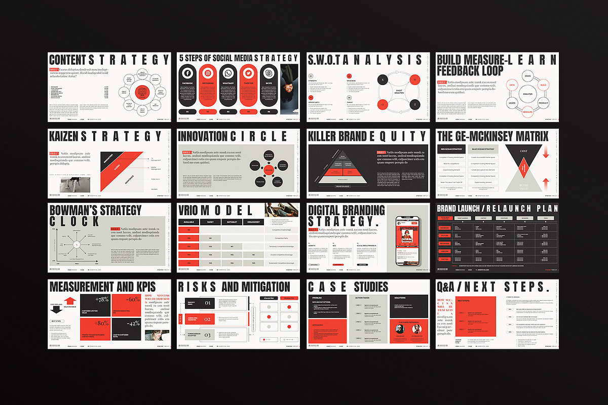 HUGE | Brand Strategy Template Canva, a Presentation Template by ArtisanaAura (Photo 11 of 11)