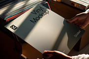 Vinyl Record Mockup DV-PR001, a Product Mockup by Divided.co (Thumbnail 2 of 3)