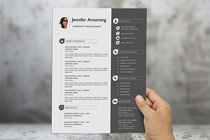 Pure Resume Template For Word