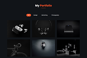 Modern Developer Portfolio Web Theme, a Bootstrap Template by Themeplaza (Thumbnail 5 of 6)