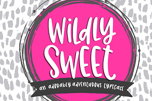 Wildly Sweet Handwritten Font