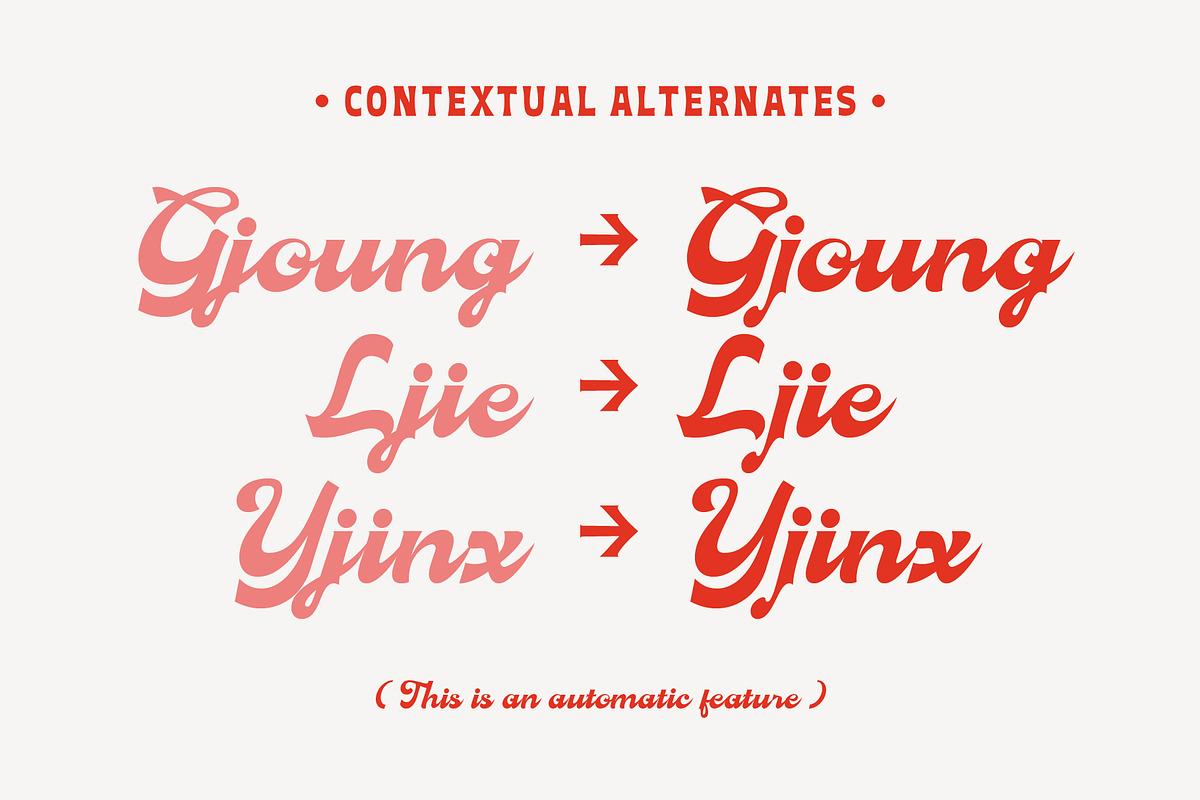 Ajuice Script Font, a Script Font by Panatype™ Studio (Photo 5 of 10)