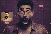 HALFTONE X Experimental Halftone, an Action Add-On by Studio Retouch (Thumbnail 8 of 63)