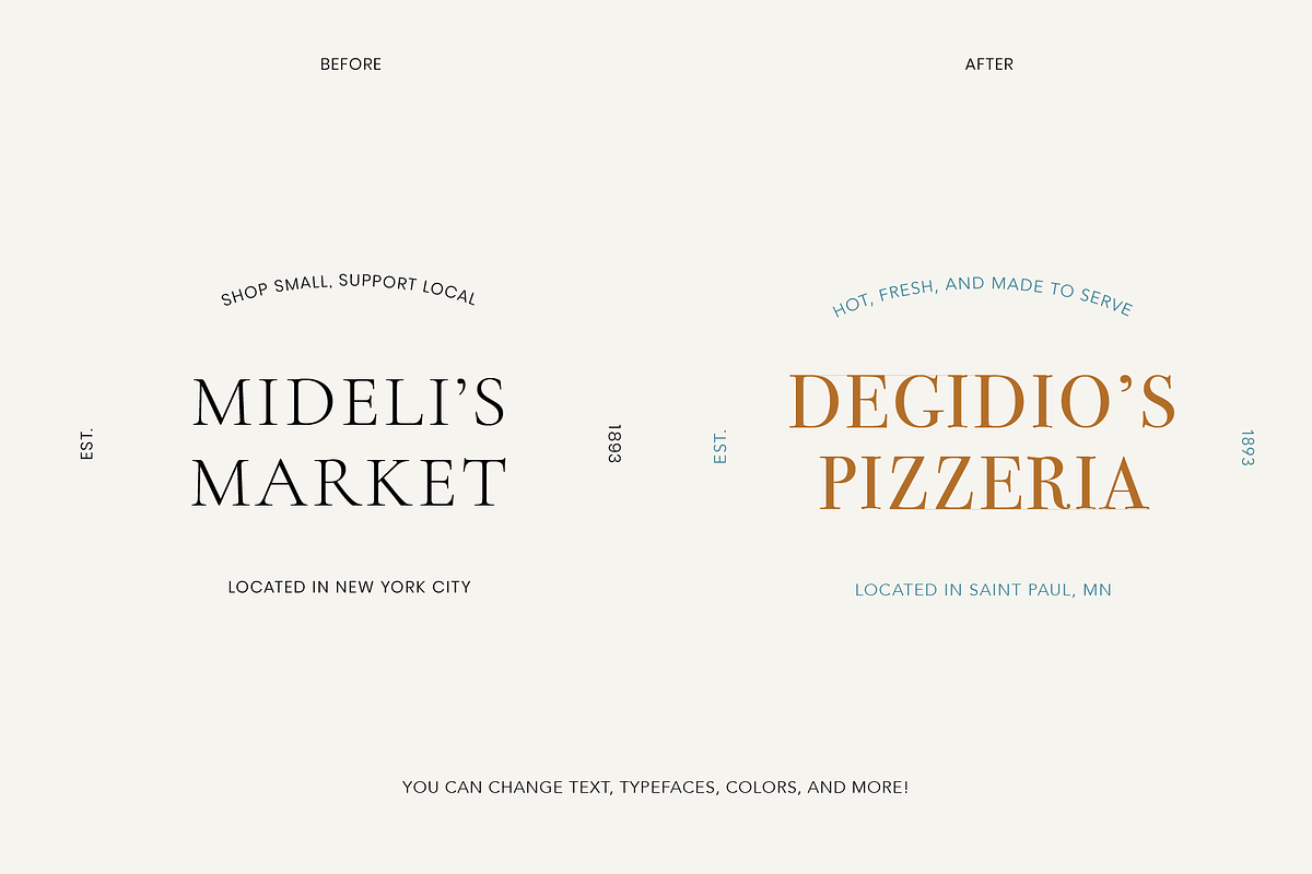 Logo Kit | Brand Bundle, a Branding & Logo Template by JP | Designs (Photo 2 of 6)