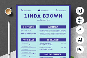 Elegant Resume & Cover Letter Set