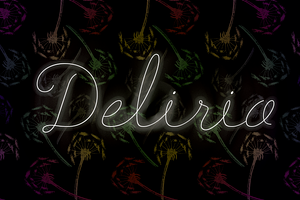 BLACK FRIDAY Delirio Font Family