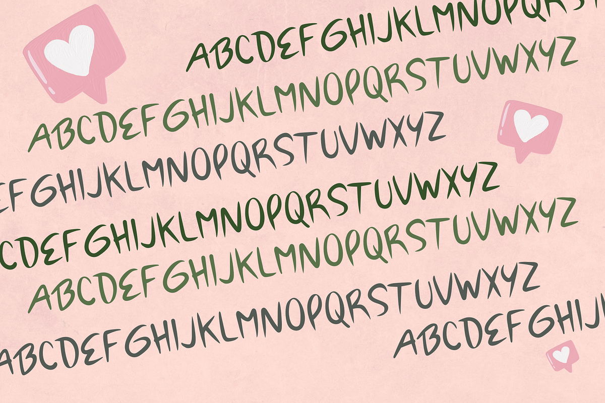 Minital font, a Handwritten Font by JJuta (Photo 4 of 7)